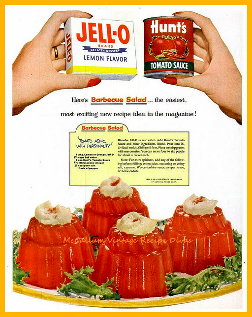 Retro Recipe: Peaches & Cream Jello