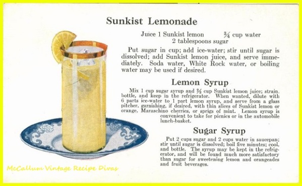 Sunkist  Lemonade
