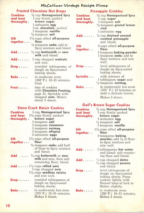 Aunt Jenny’s Old-Fashioned Christmas Cookies Recipe Book  page 10