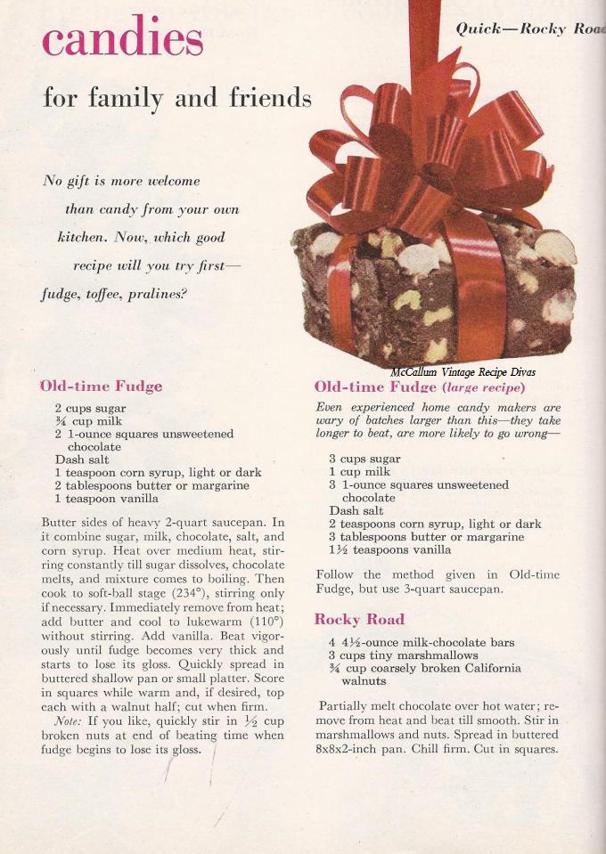 Better Homes And Gardens Holiday Cook Book From 1959 Vintage